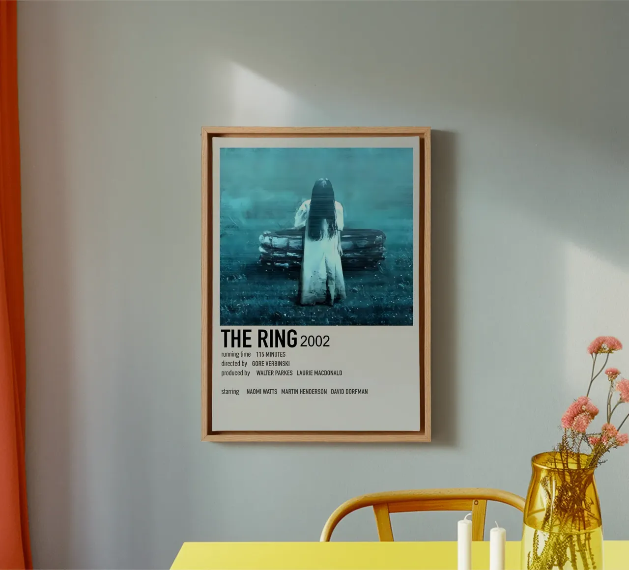 THE RING 2002 canvas by MVFminimalist