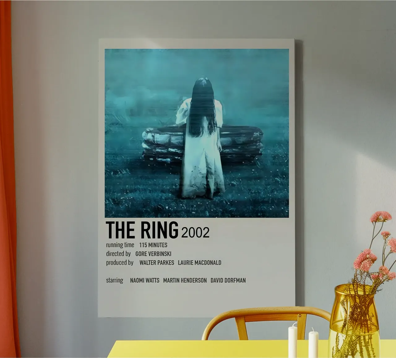 THE RING 2002 canvas by MVFminimalist