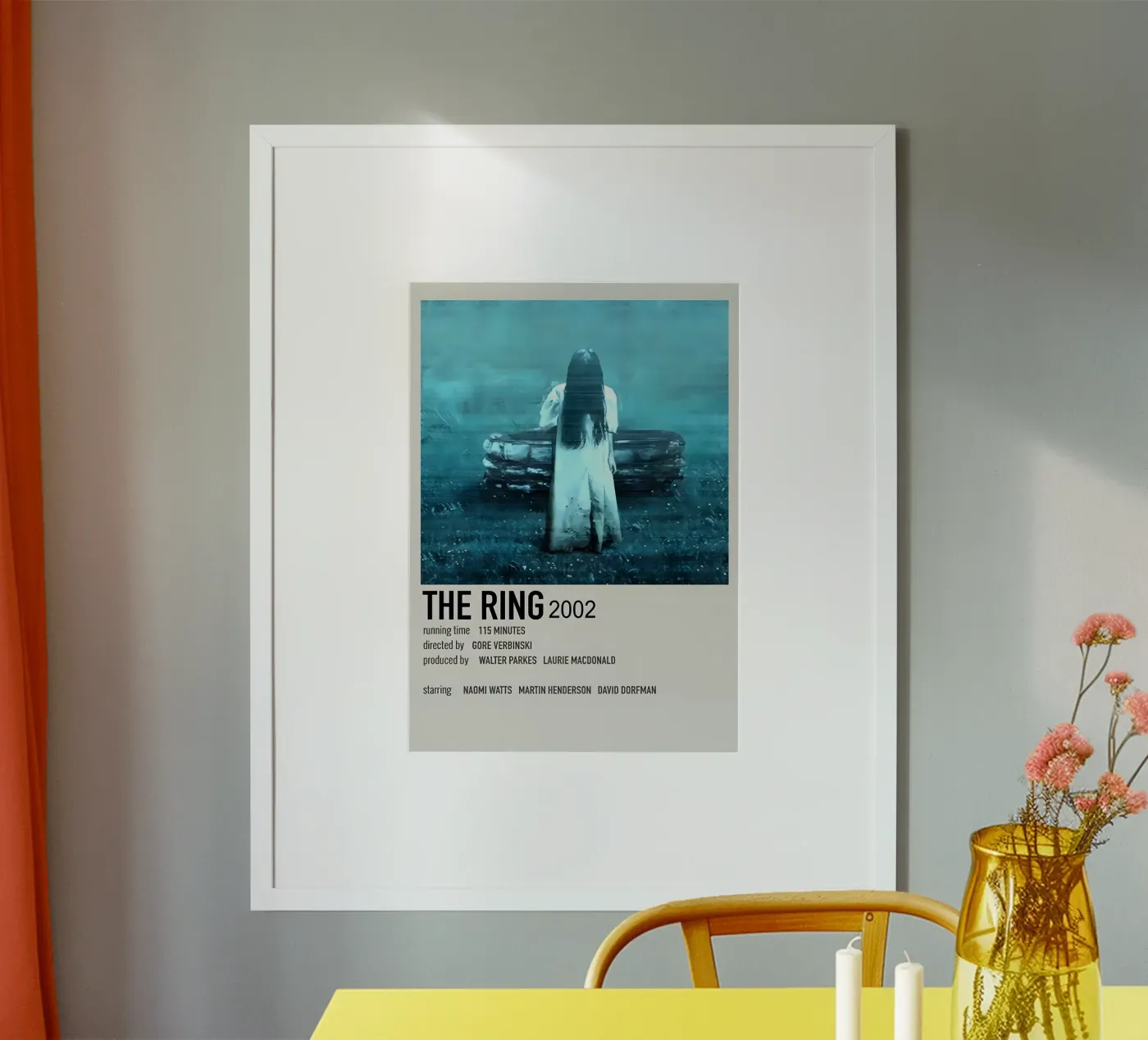 THE RING 2002 Poster von MVFminimalist