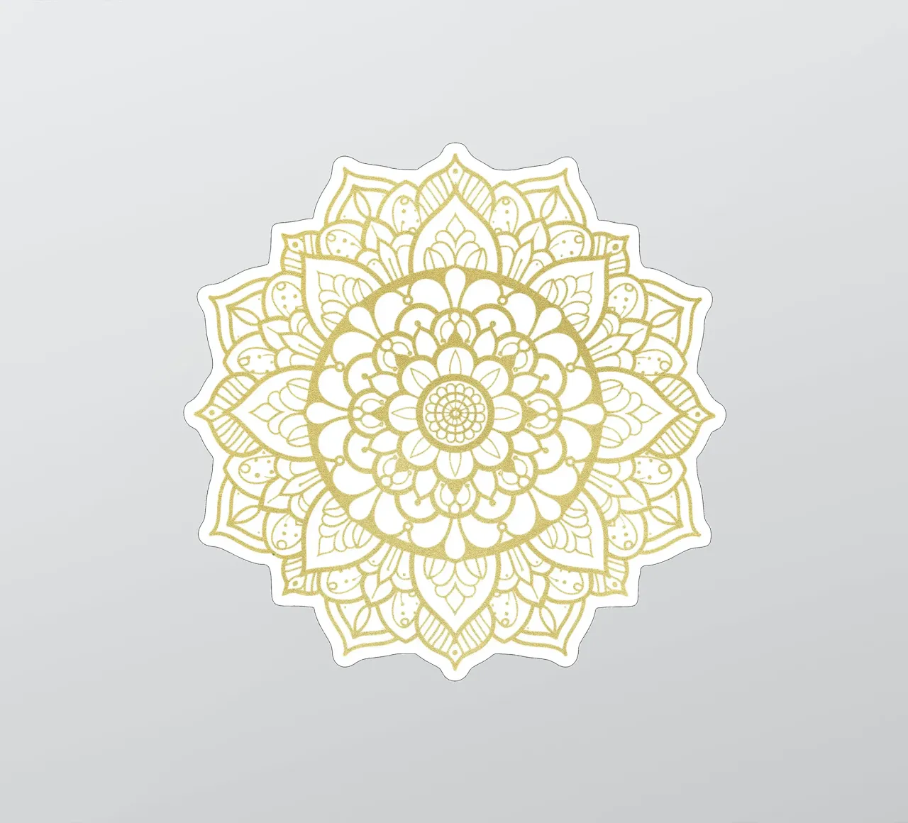 Golden Mandala sticker by Spiritual Touch