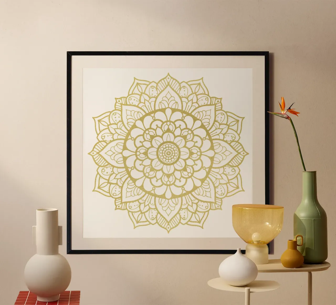 Mandala d'oro carta hahnemühle da Spiritual Touch