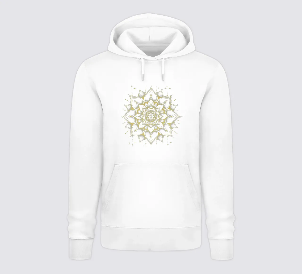 Mandala d'oro felpa con cappuccio da Spiritual Touch