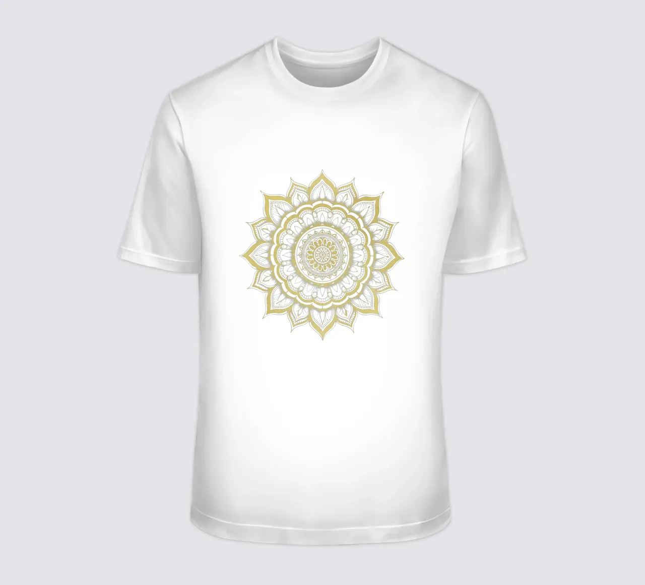 Mandala d'oro t-shirt da Spiritual Touch