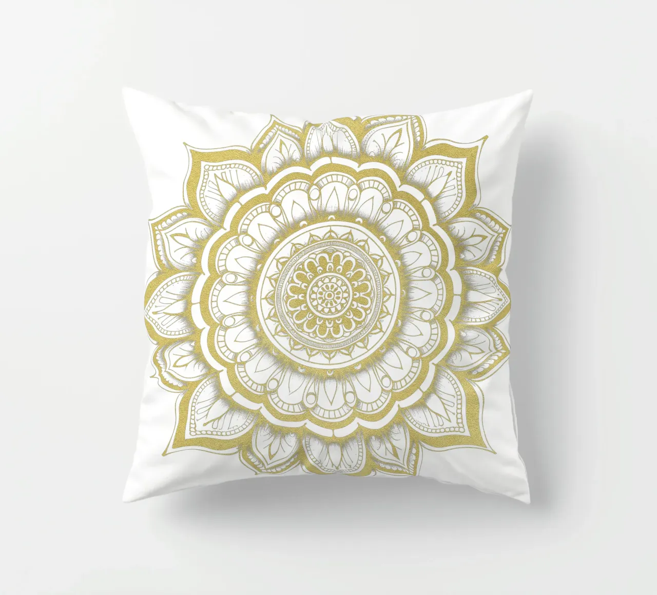 Mandala d'oro cuscino da Spiritual Touch