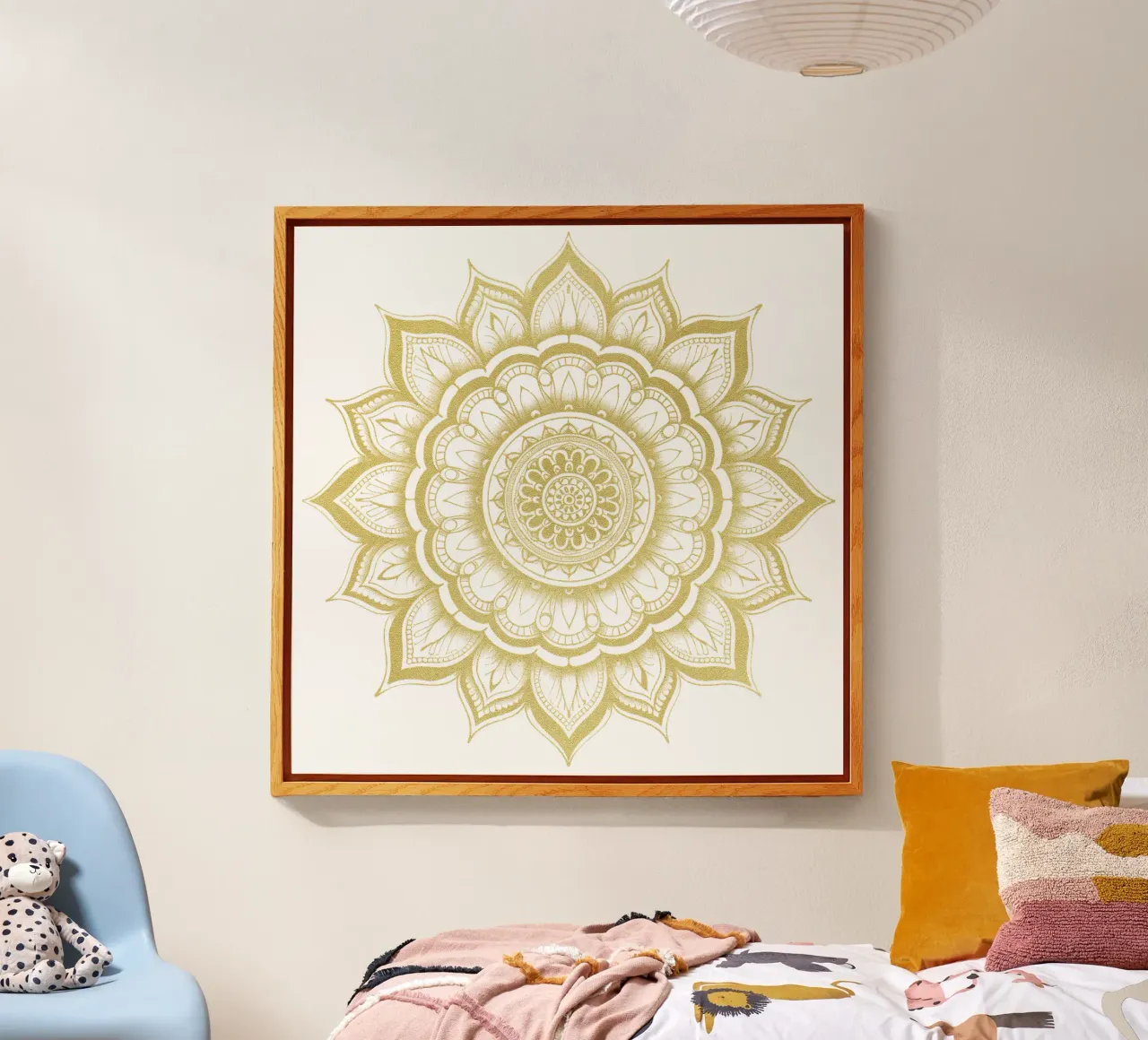 Mandala d'oro plexiglass da Spiritual Touch