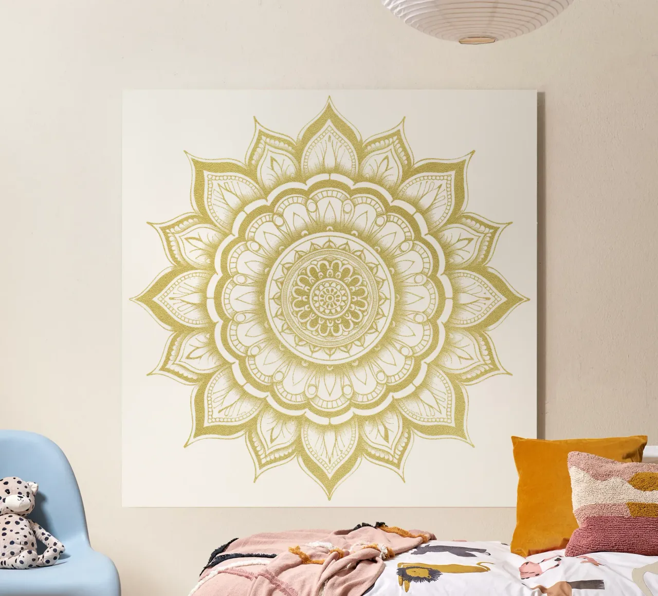 Mandala d'oro plexiglass da Spiritual Touch