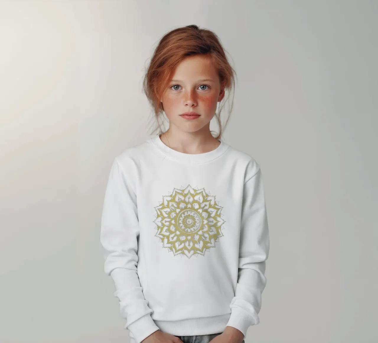 Mandala d'oro felpa bambino da Spiritual Touch