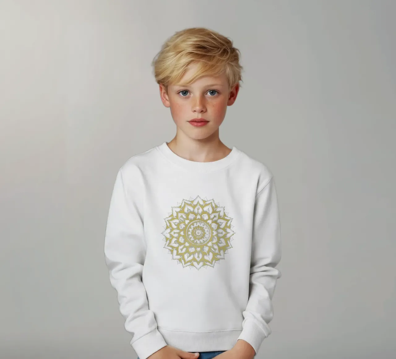 Mandala d'oro felpa bambino da Spiritual Touch