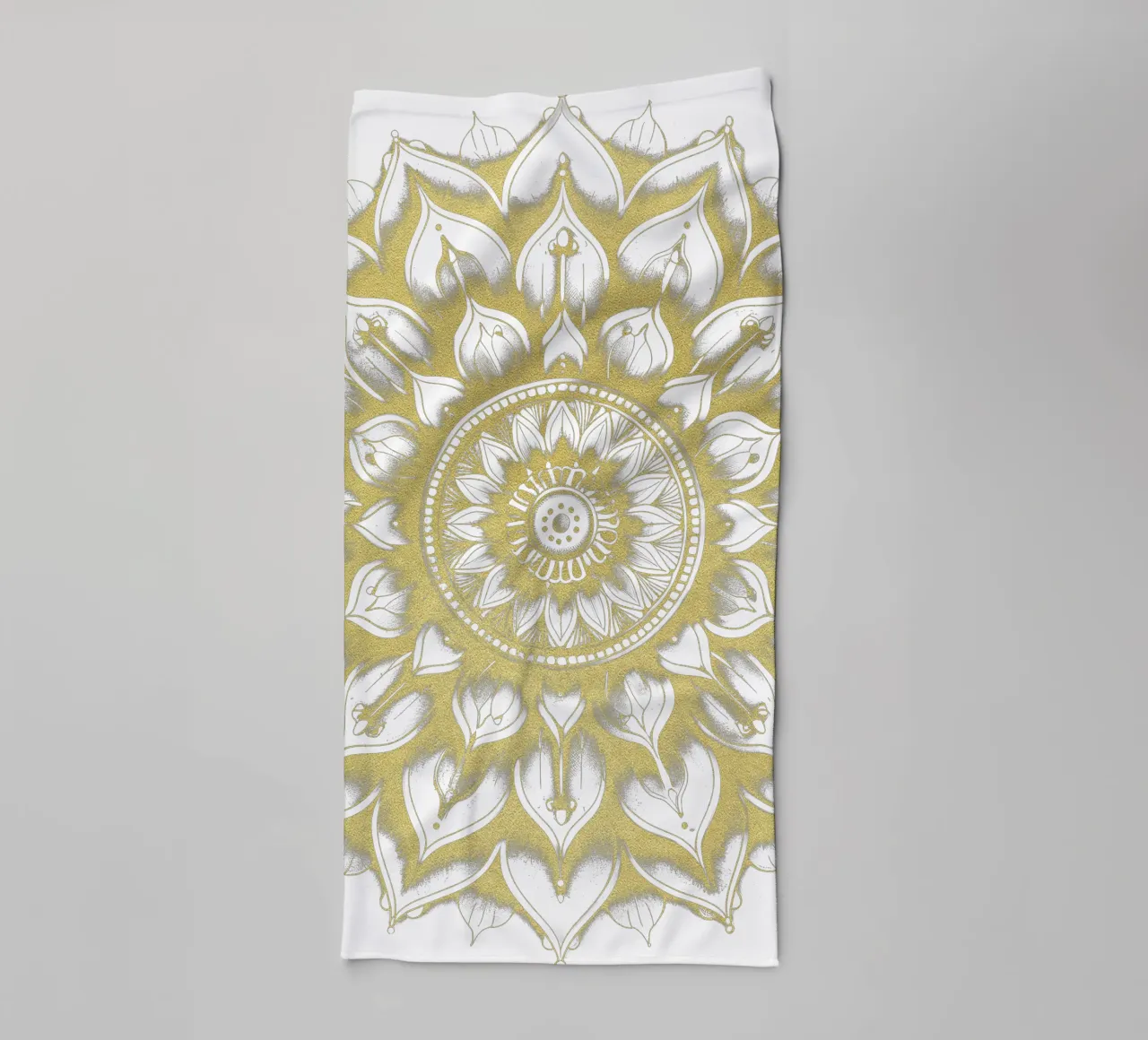 Mandala d'oro asciugamano da bagno da Spiritual Touch