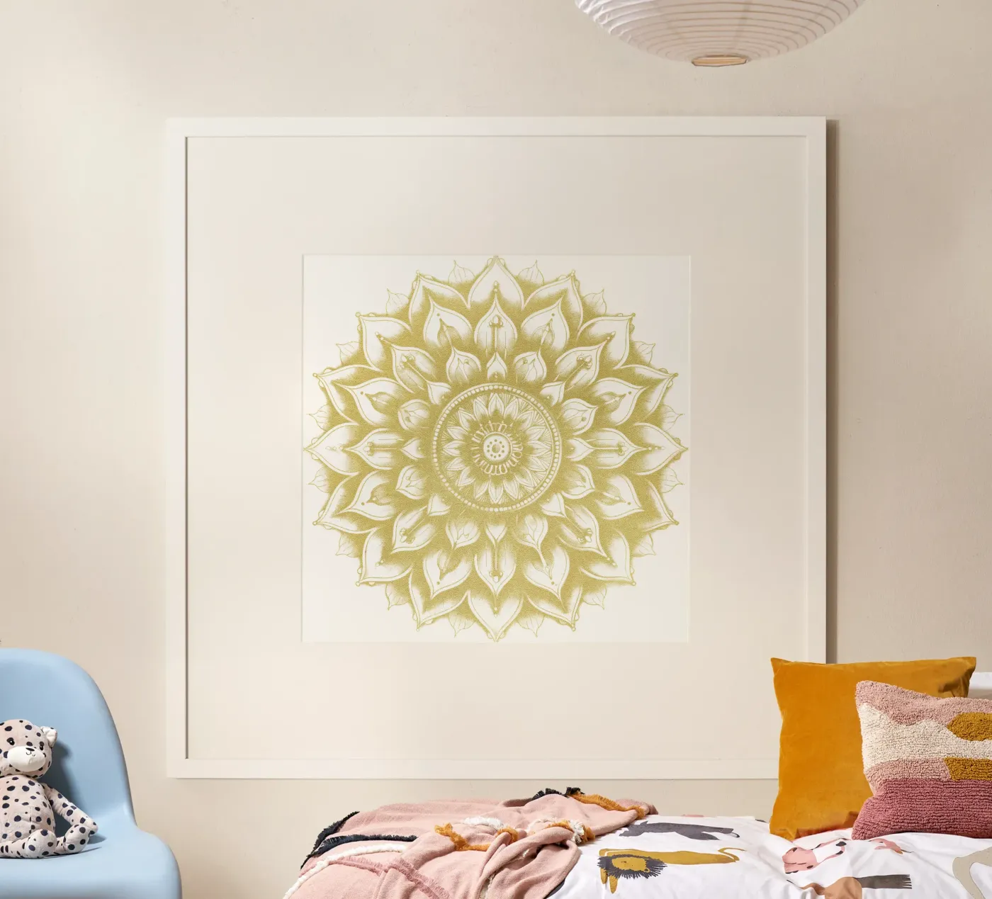 Golden Mandala poster da Spiritual Touch