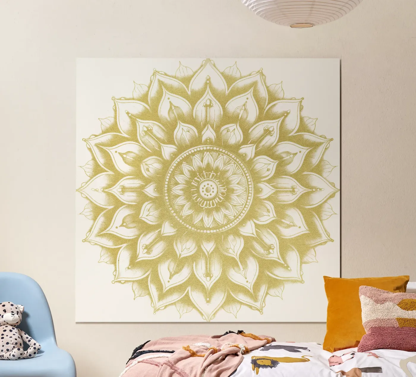 Golden Mandala poster da Spiritual Touch