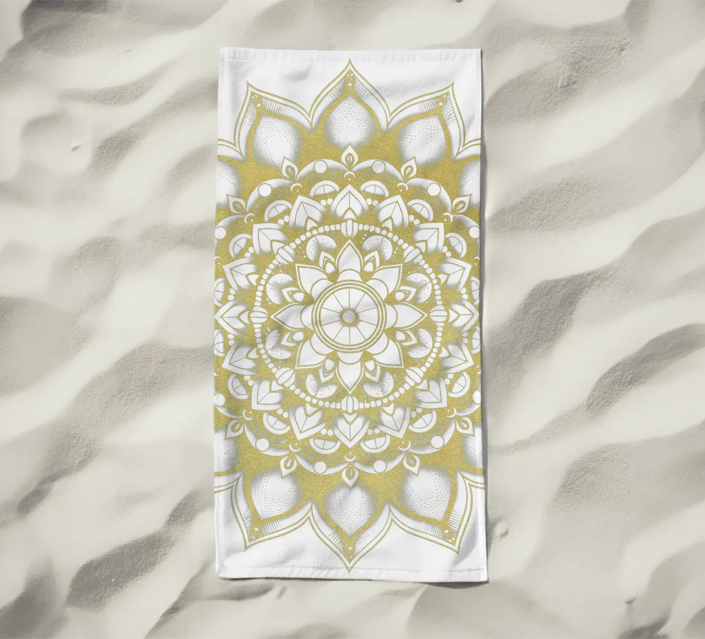 Golden Mandala telo mare da Spiritual Touch