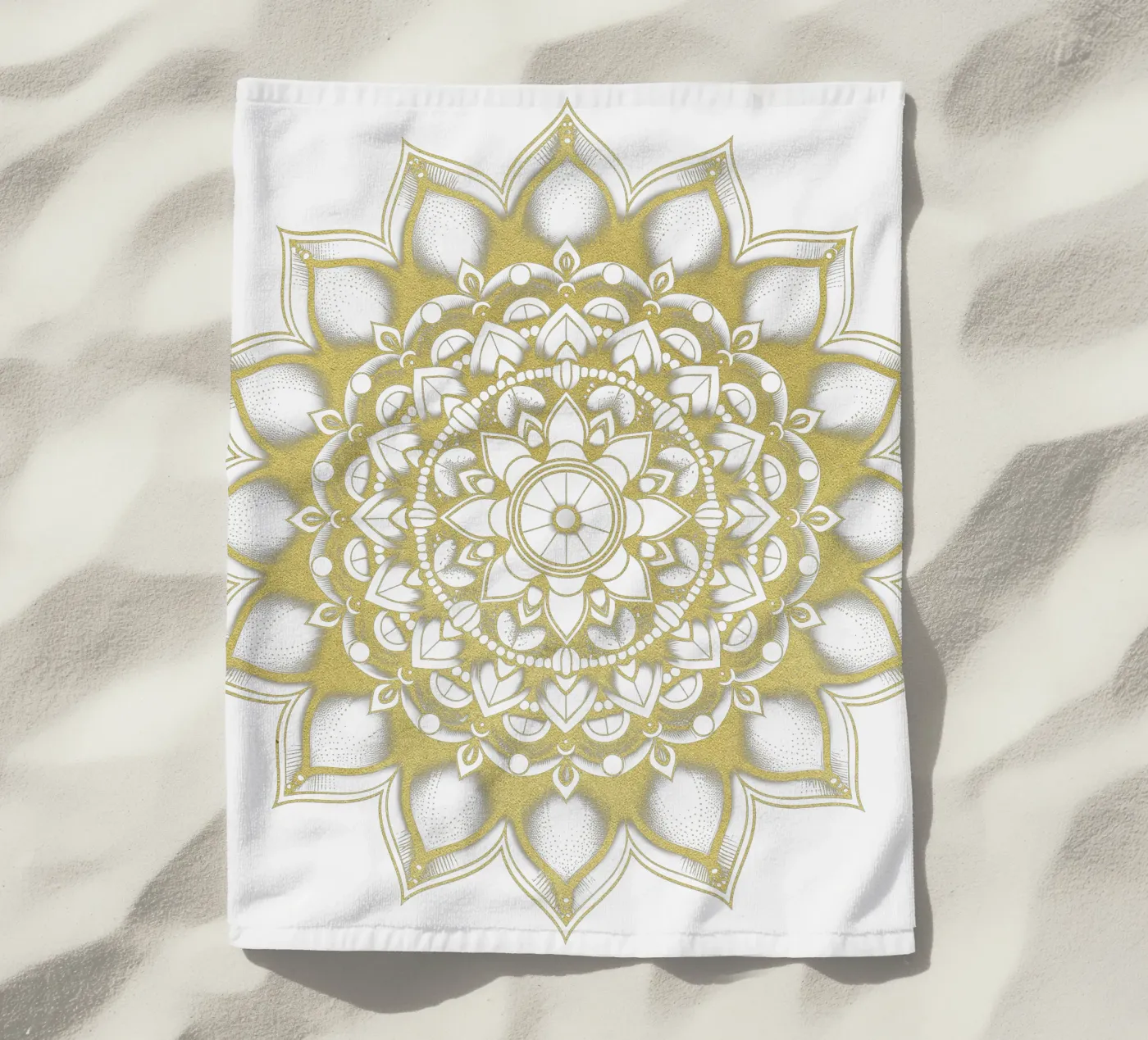 Golden Mandala telo mare da Spiritual Touch