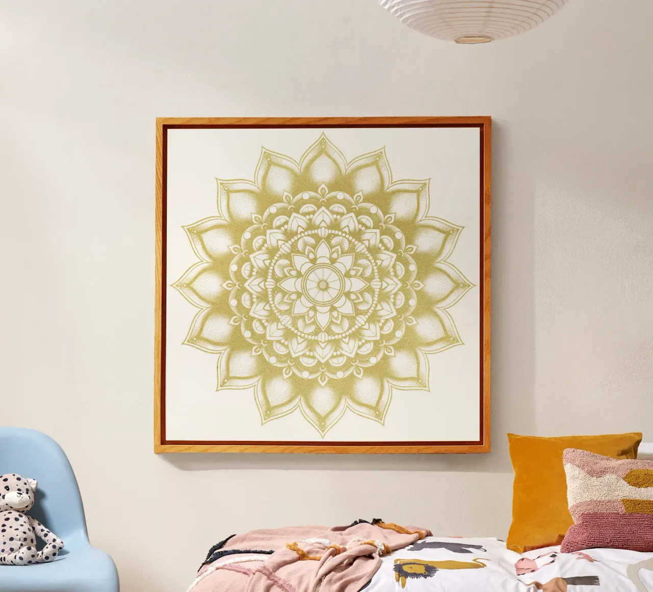 Mandala d'oro plexiglass da Spiritual Touch