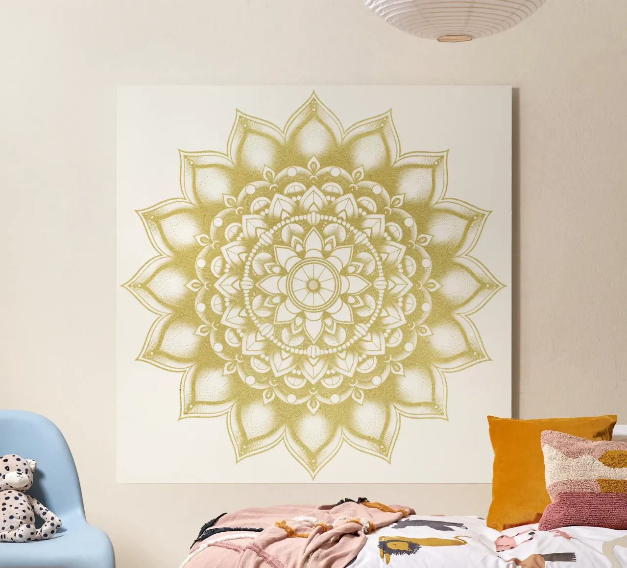 Mandala d'oro plexiglass da Spiritual Touch