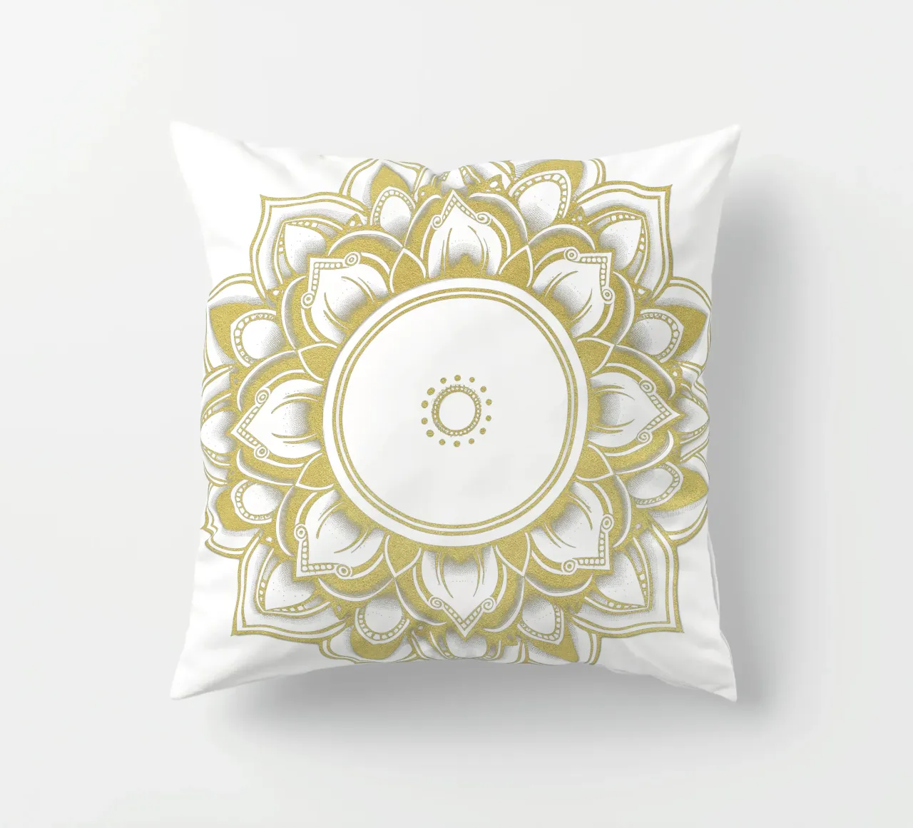 Mandala d'oro cuscino da Spiritual Touch