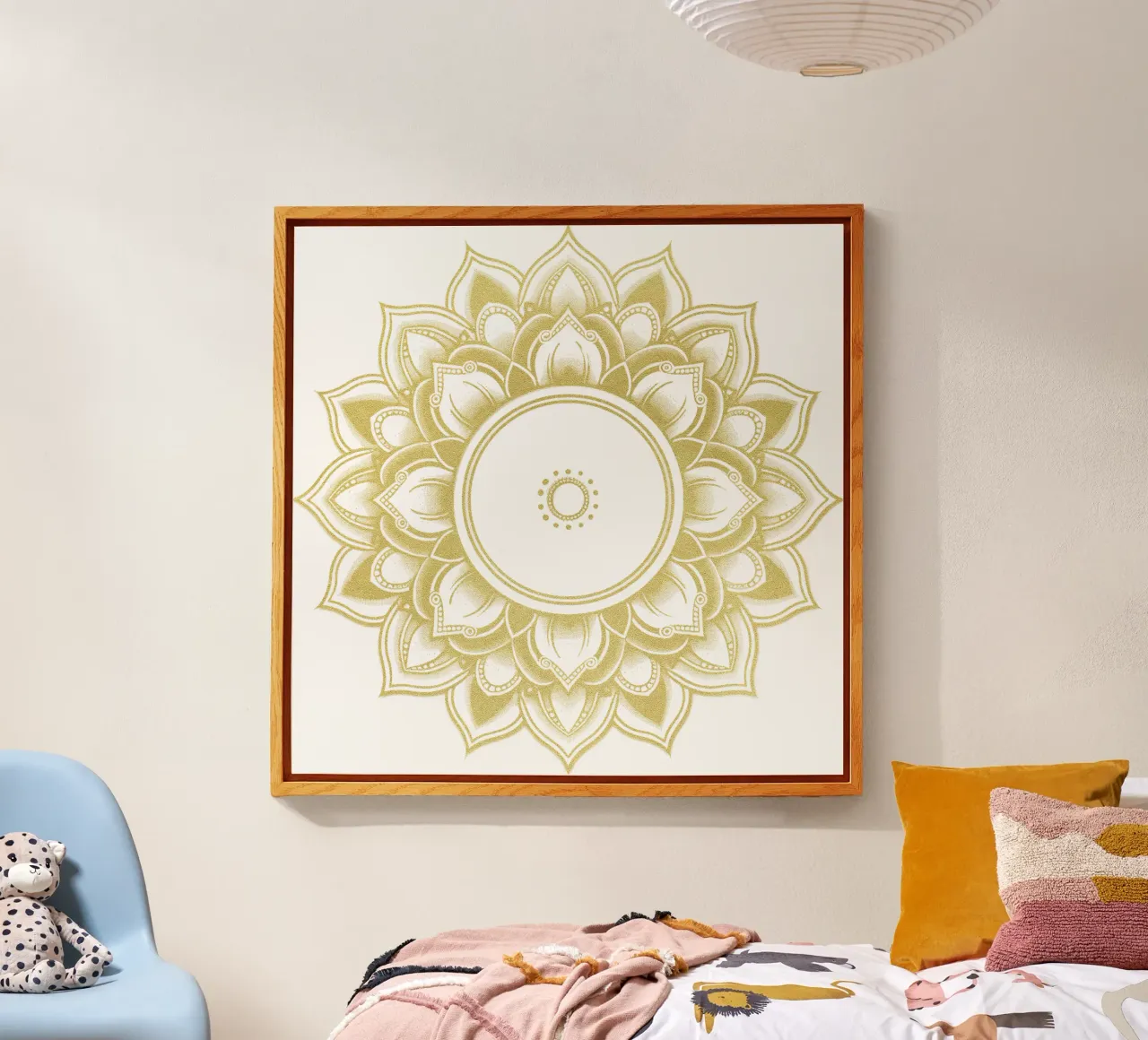 Mandala d'oro plexiglass da Spiritual Touch