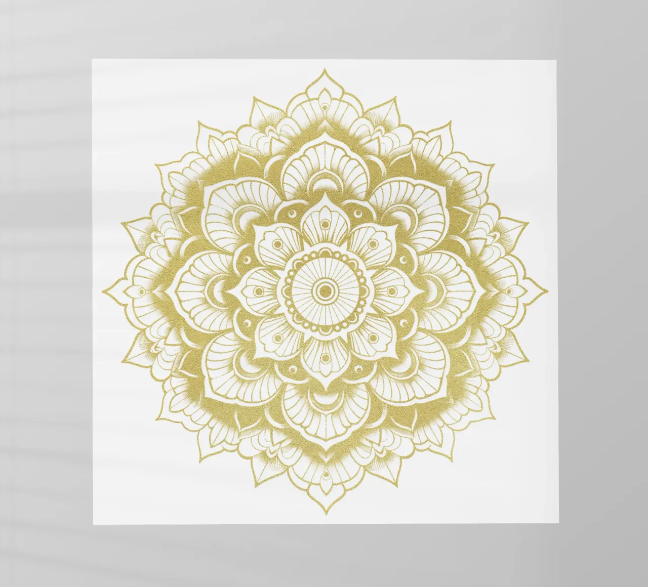 Mandala d'oro pellicola backlit da Spiritual Touch