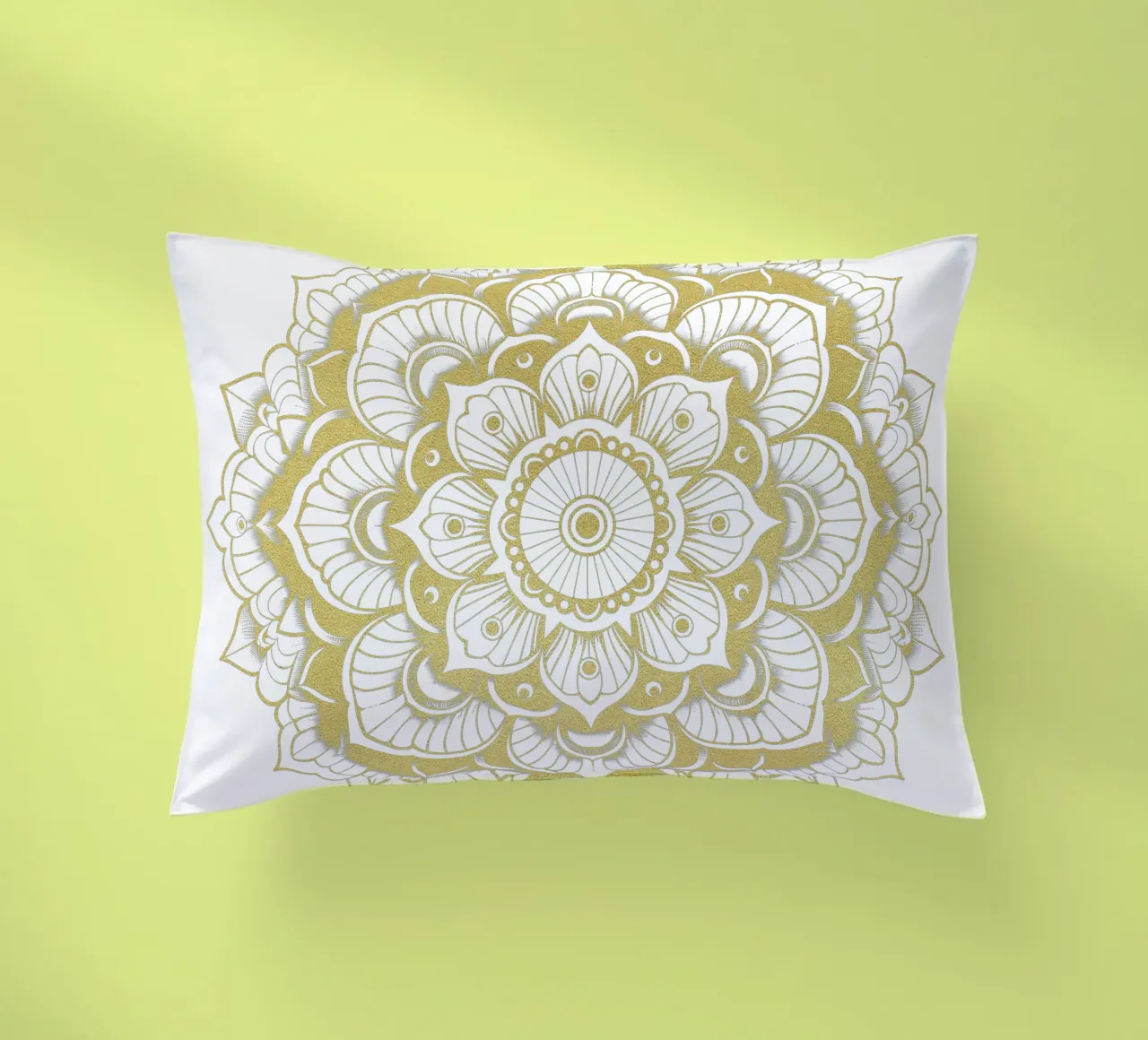 Mandala d'oro cuscino da Spiritual Touch