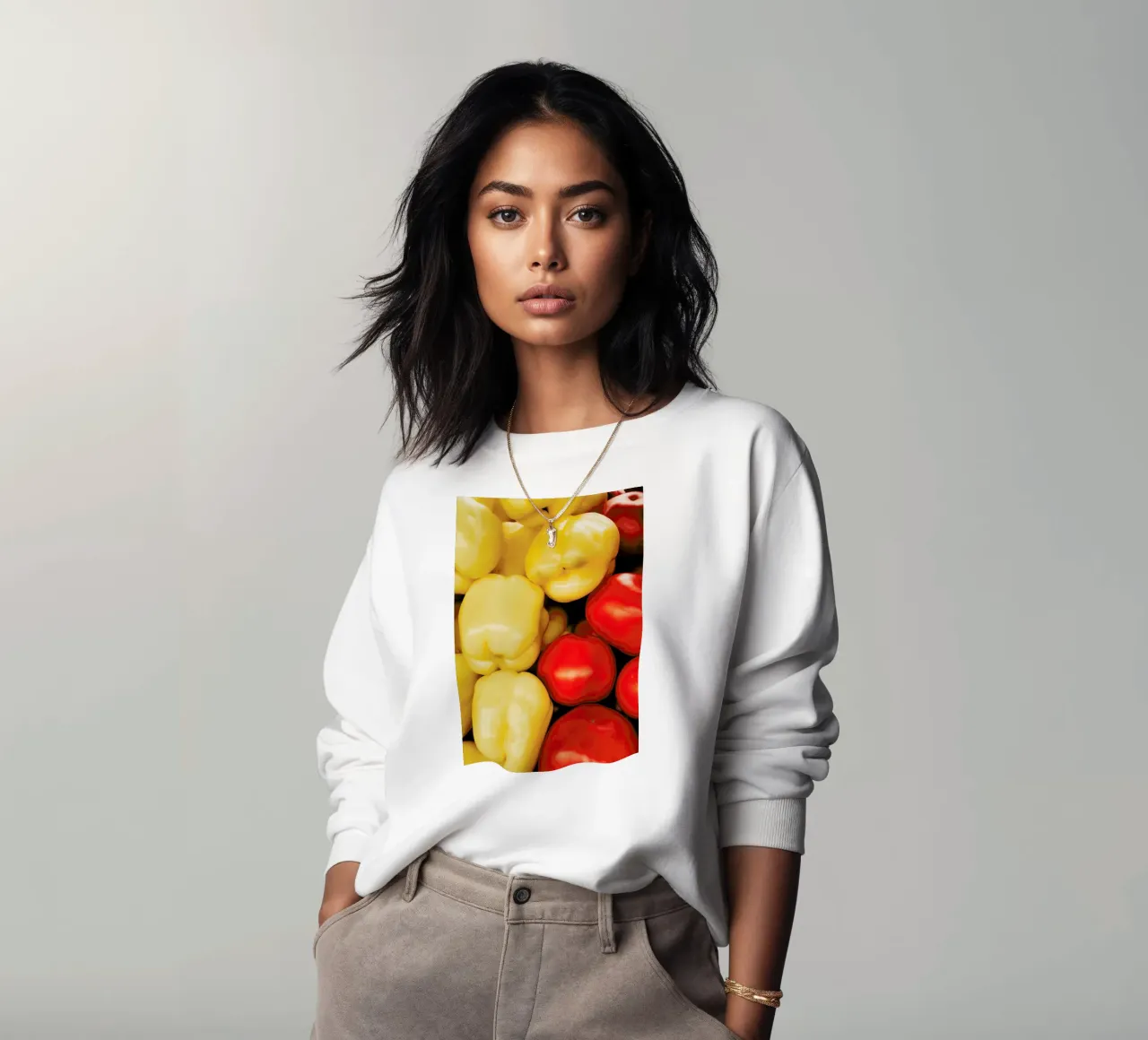 Red And Yellow felpa da Sebastian Hilgetag