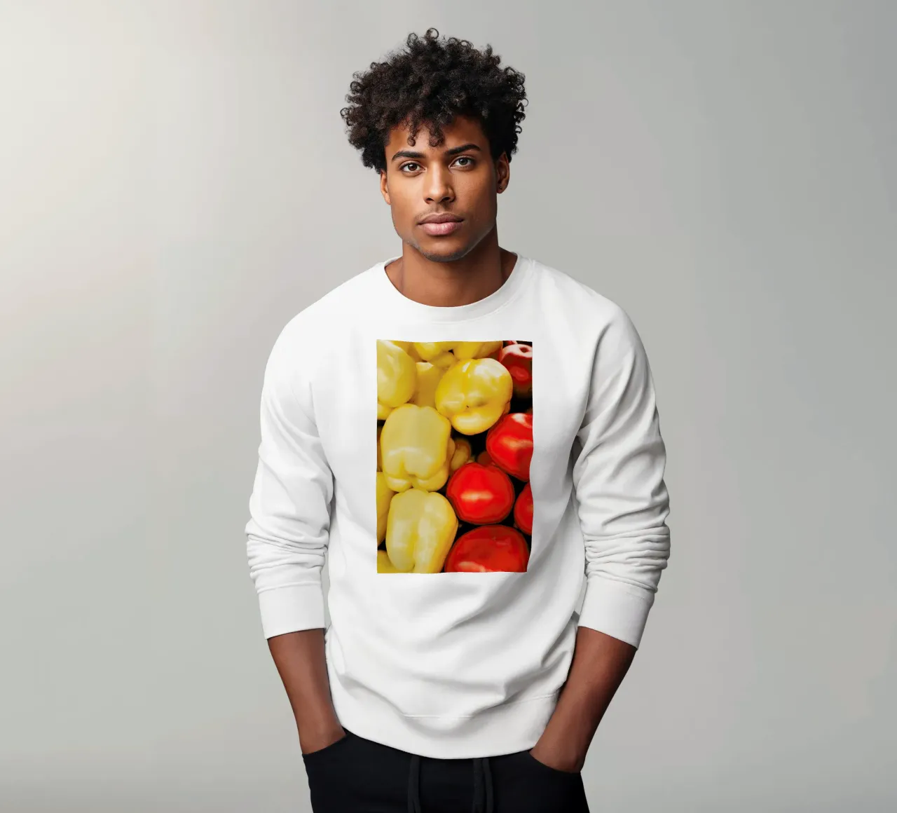 Red And Yellow felpa da Sebastian Hilgetag