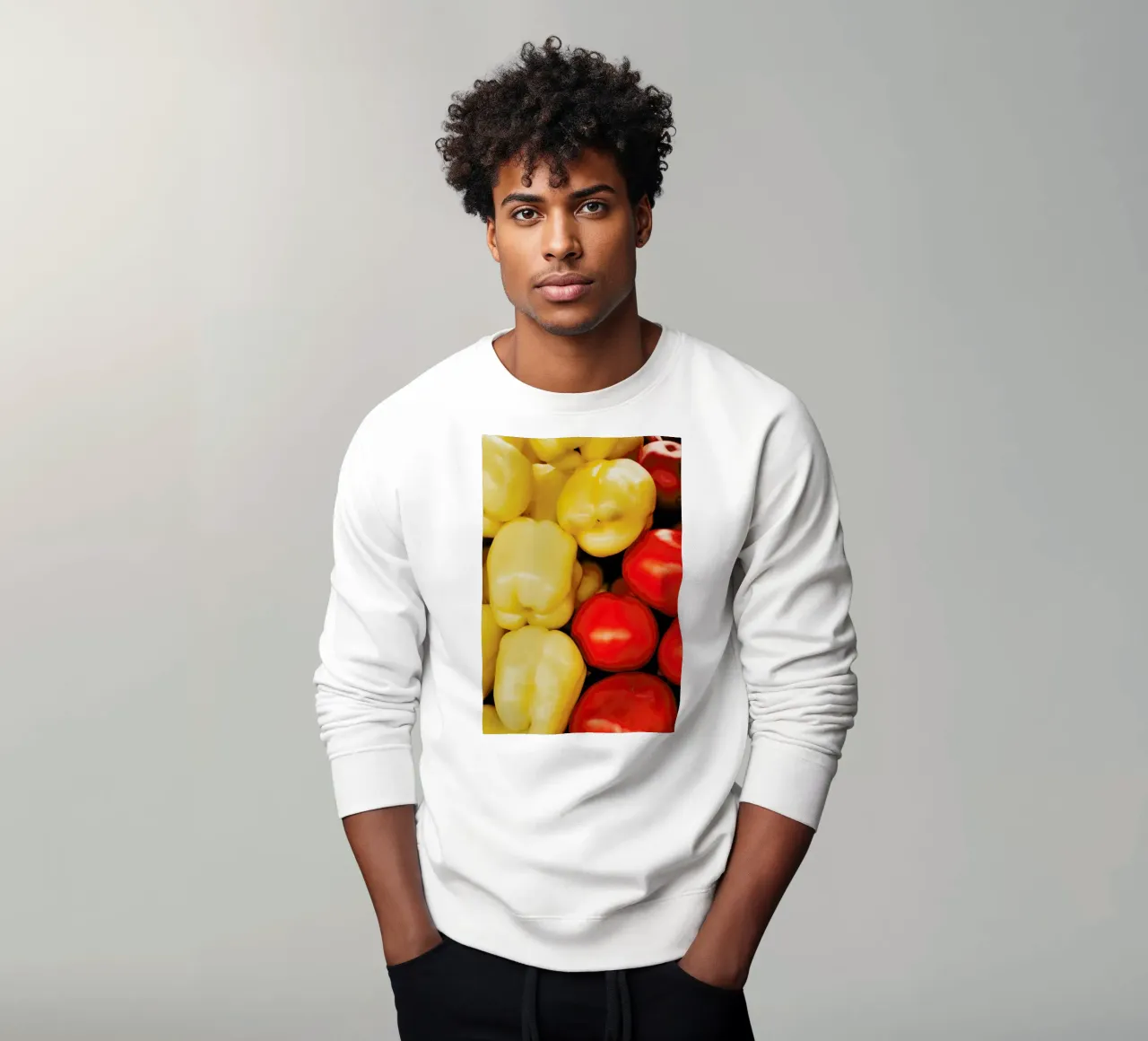 Red And Yellow felpa da Sebastian Hilgetag