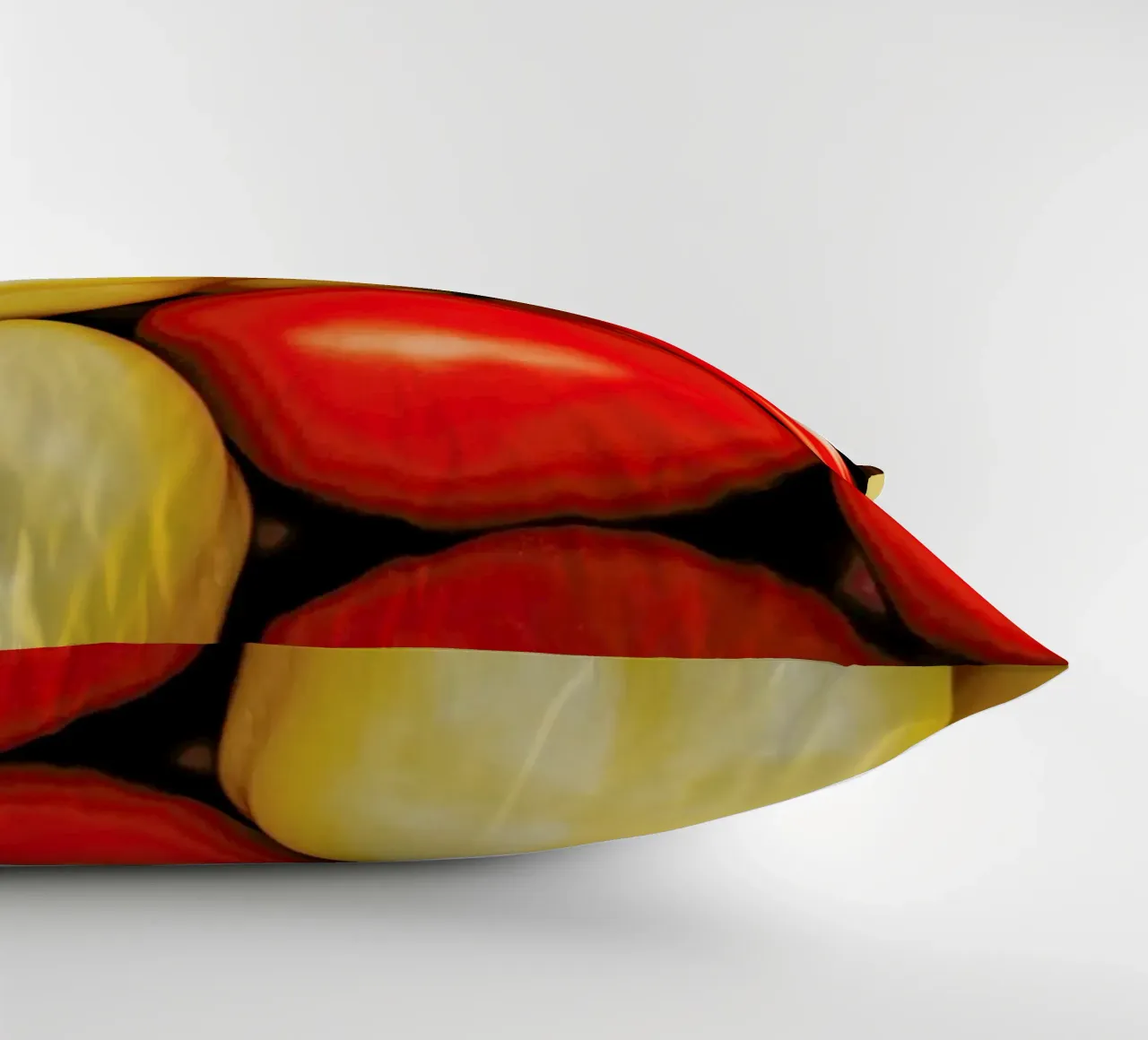 Red And Yellow cuscino da Sebastian Hilgetag