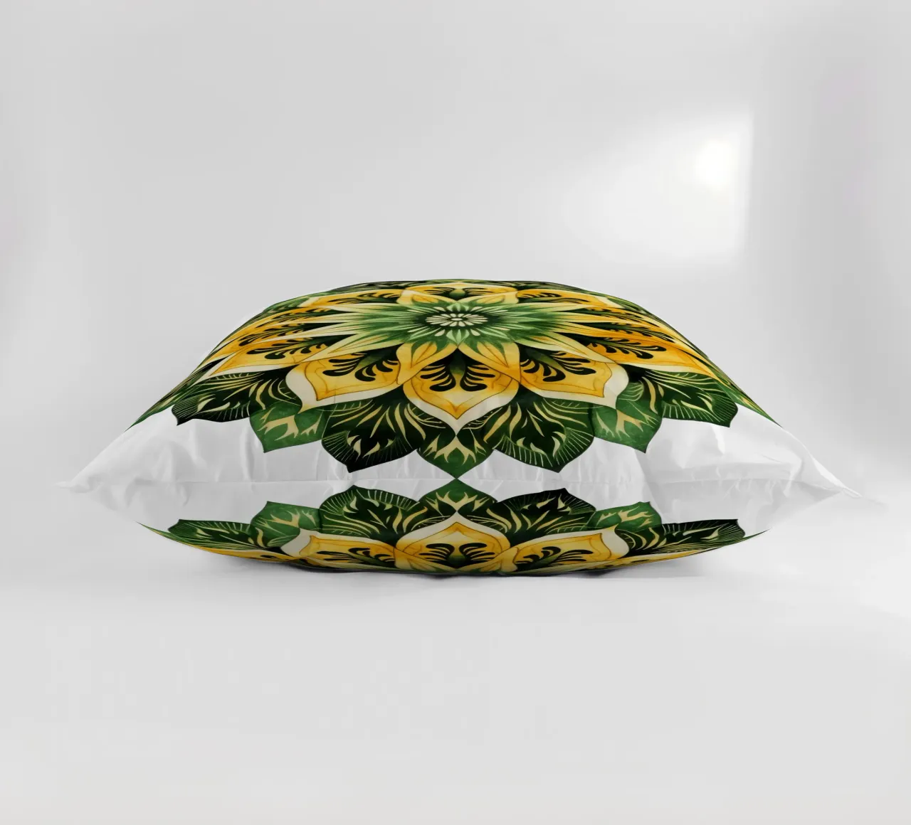 Mandala verde cuscino da Spiritual Touch