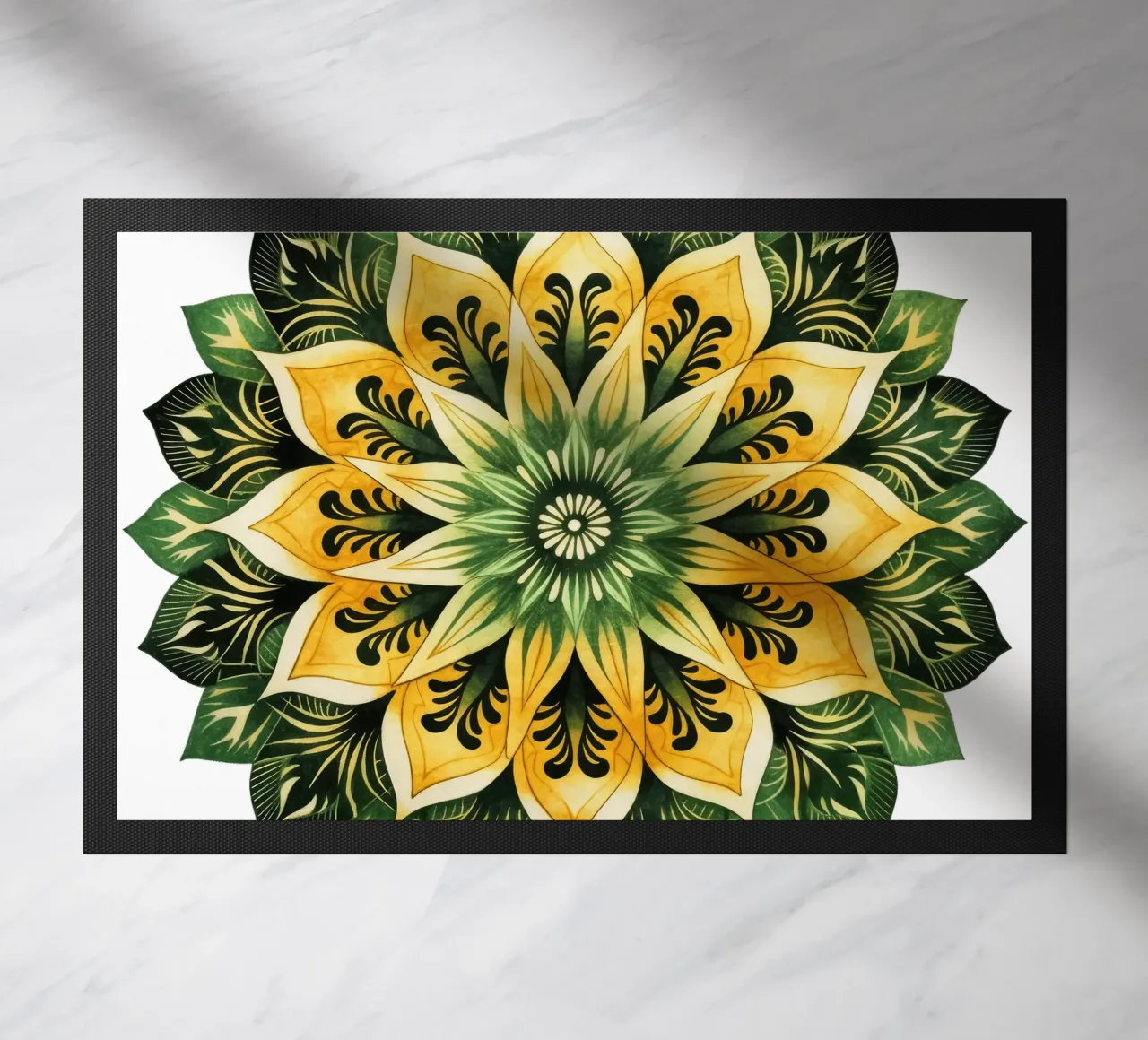 Mandala verde zerbino da Spiritual Touch