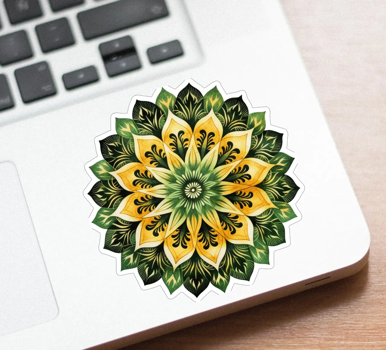 Green Mandala sticker by Spiritual Touch