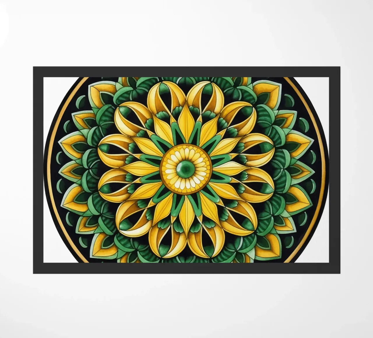 Mandala verde zerbino da Spiritual Touch
