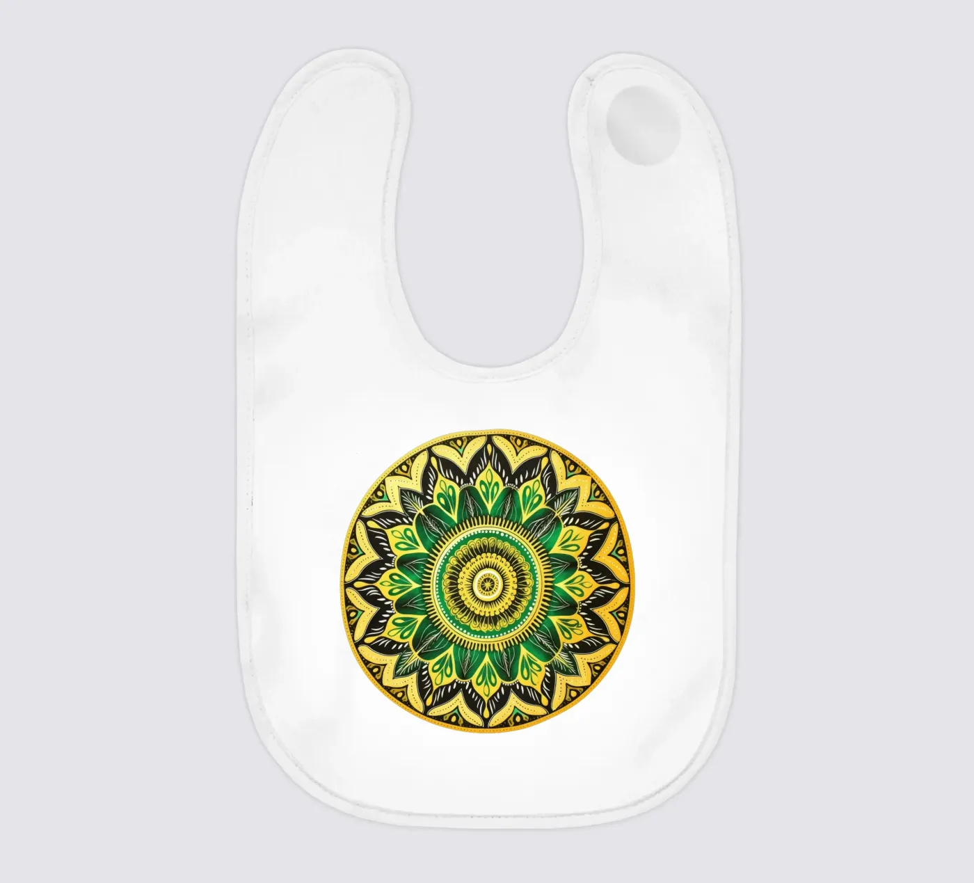 Green Mandala bavaglino da Spiritual Touch