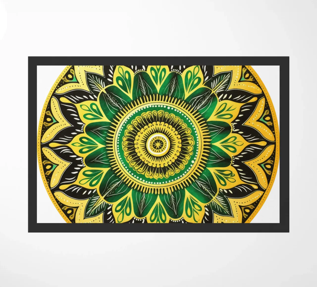 Mandala verde zerbino da Spiritual Touch