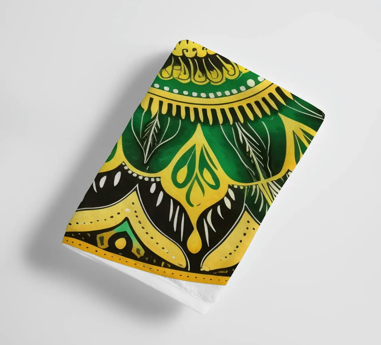 Mandala vert serviette de bain de Spiritual Touch