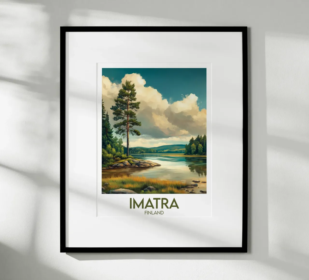 Affiche Imatra poster da Frame the World