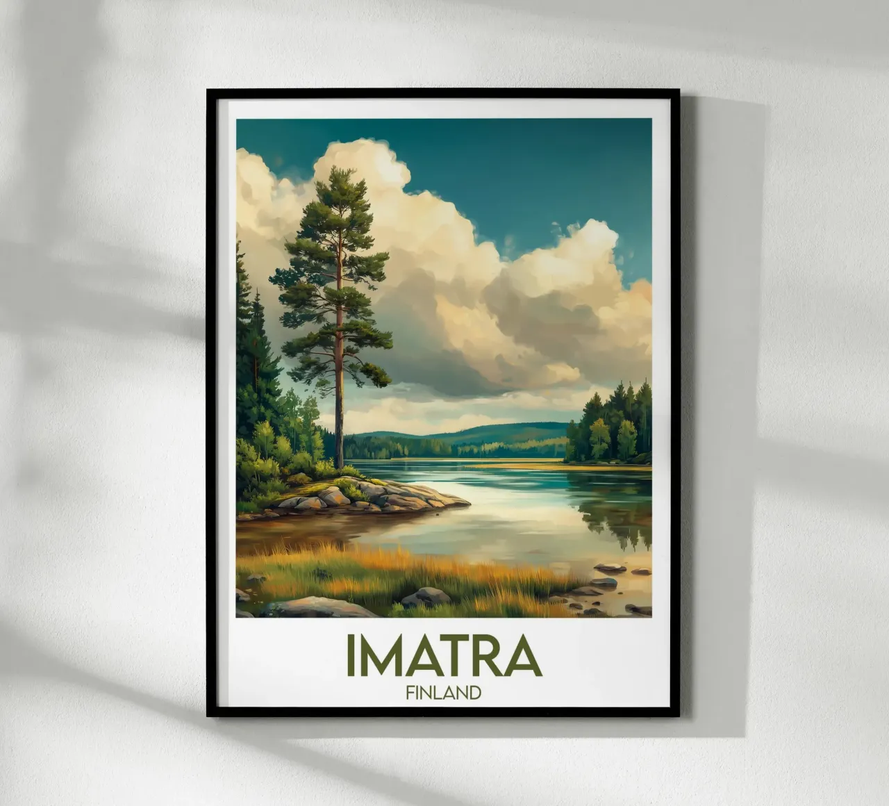 Affiche Imatra poster da Frame the World
