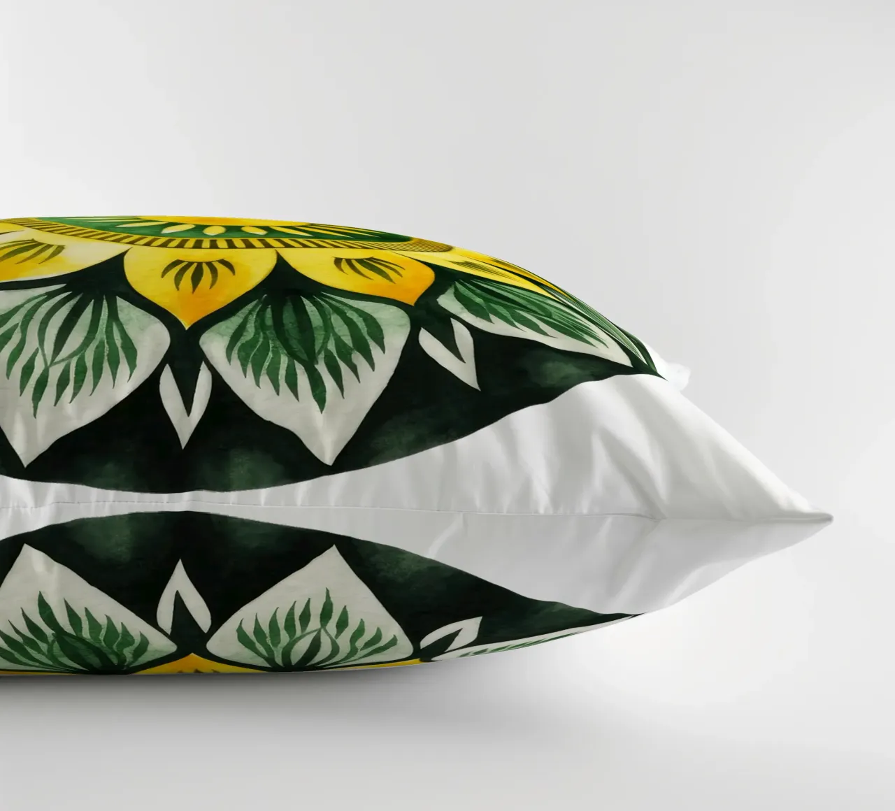 Mandala verde cuscino da Spiritual Touch