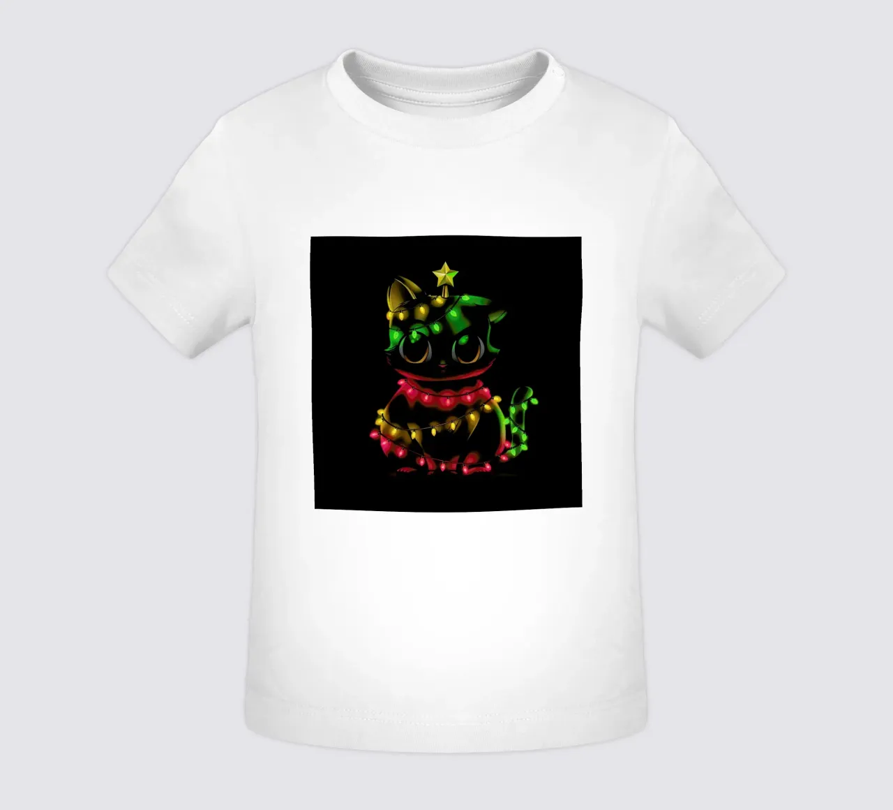 Meow Catmas Lights maglietta neonato da Tobe Fonseca