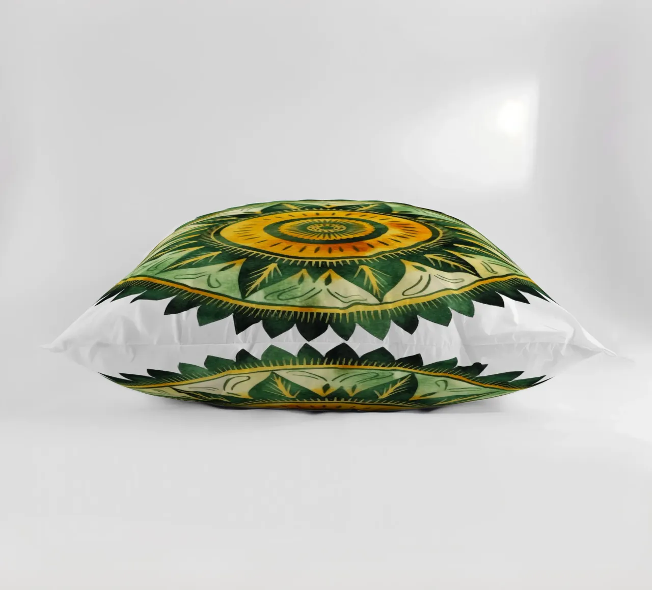 Mandala verde cuscino da Spiritual Touch