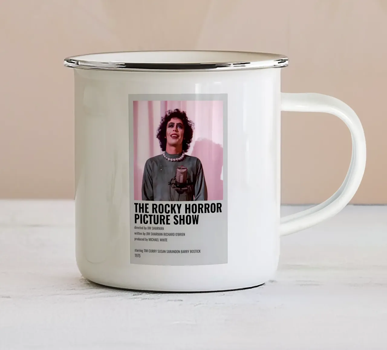 THE ROCKY HORROR PICTURE SHOW tazza in smalto da MVFminimalist