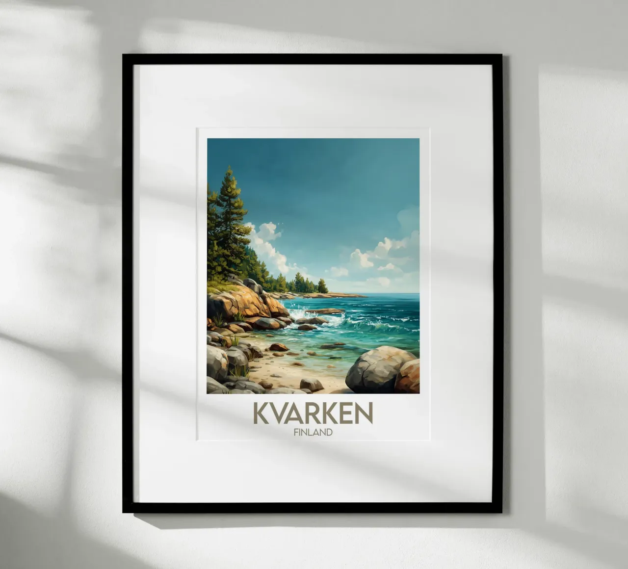 Poster Kvarken poster da Frame the World