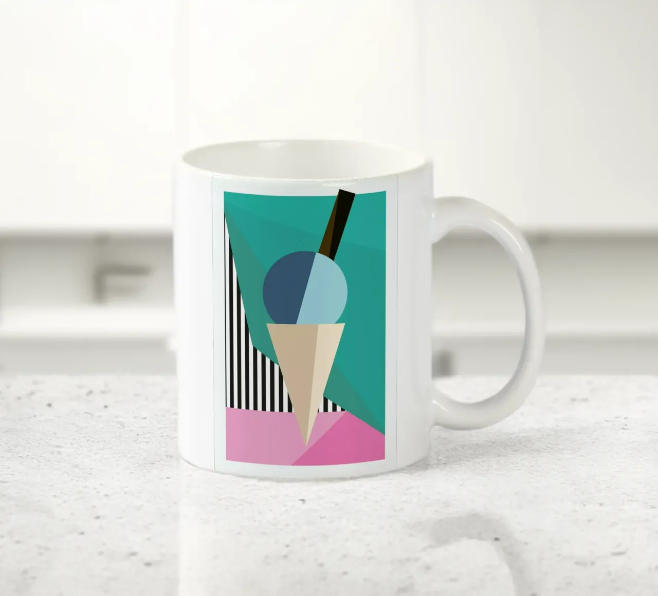 Always Time For Ice Cream tazza in ceramica da The Native State