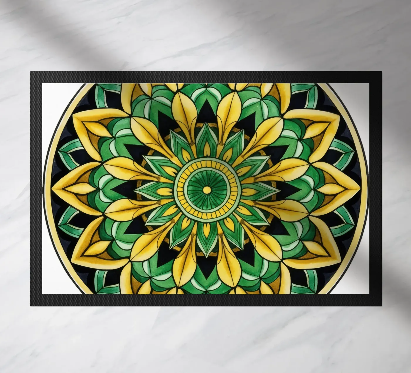 Mandala verde zerbino da Spiritual Touch