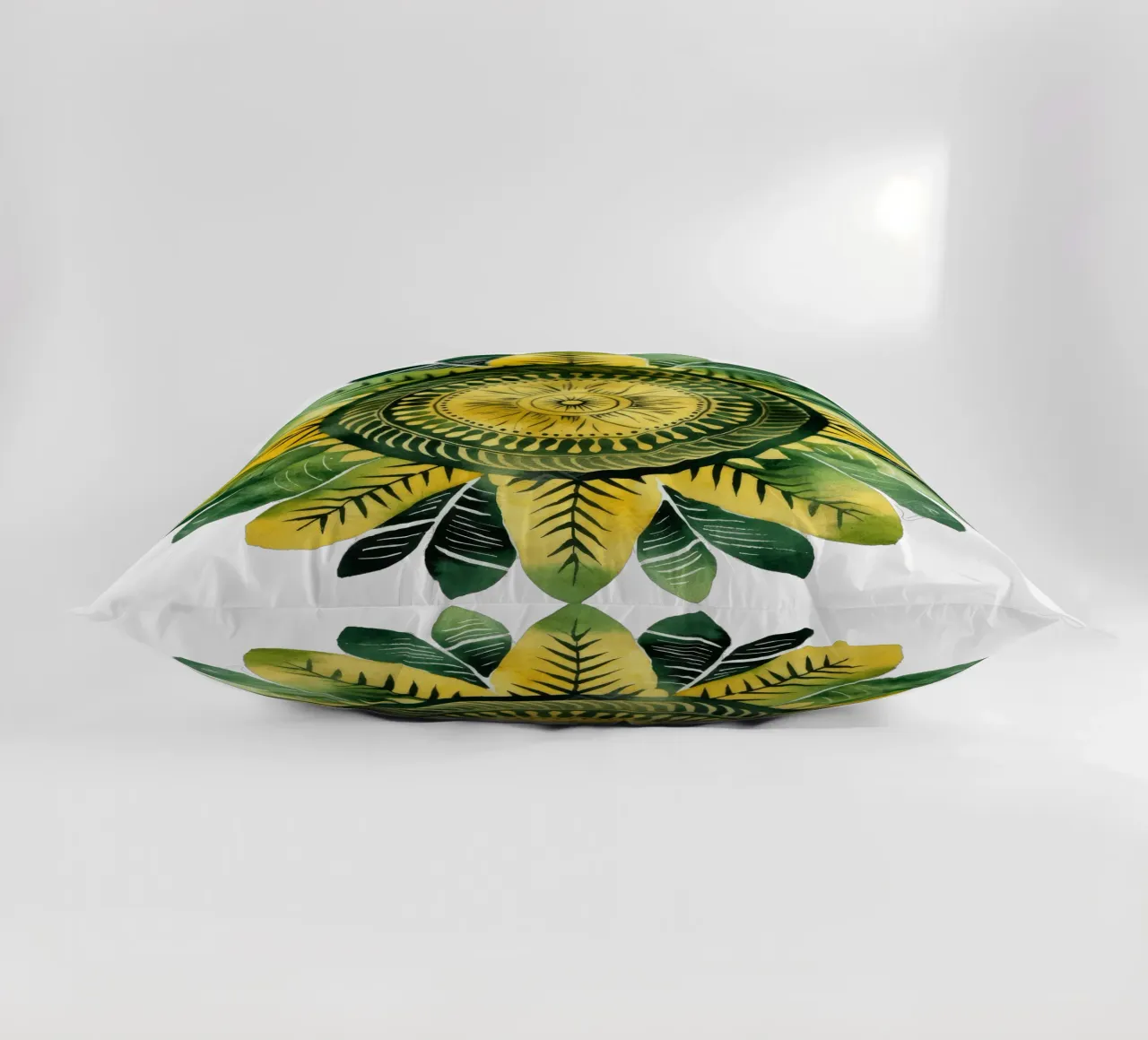 Mandala verde cuscino da Spiritual Touch
