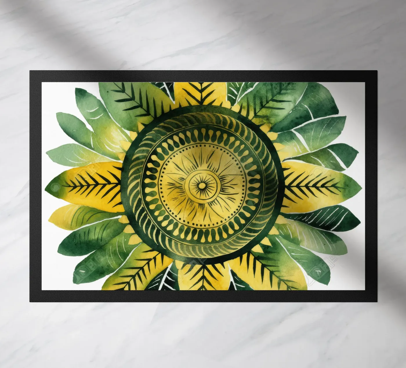 Mandala verde zerbino da Spiritual Touch