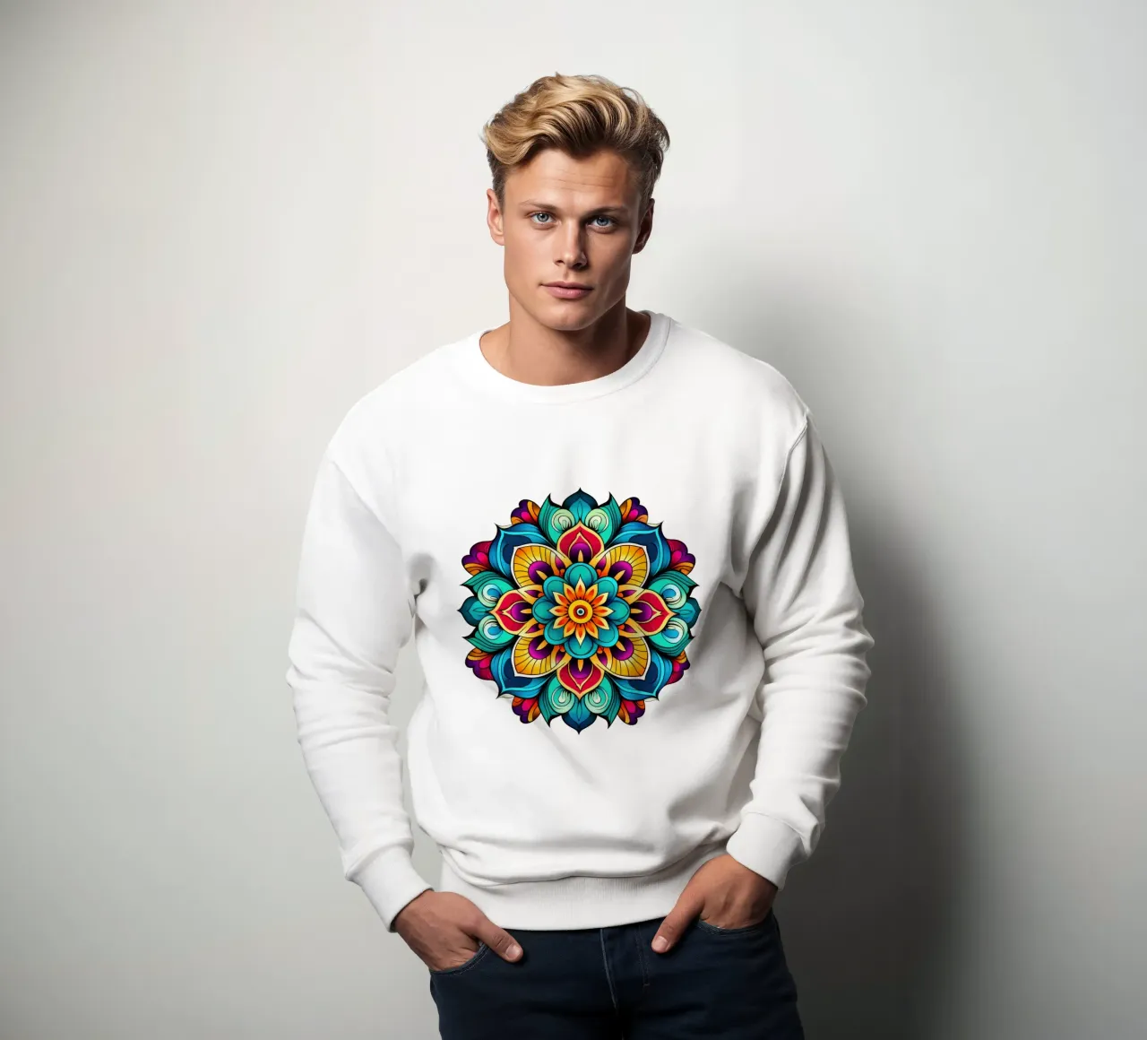 Mandala Vibrance felpa da Spiritual Touch