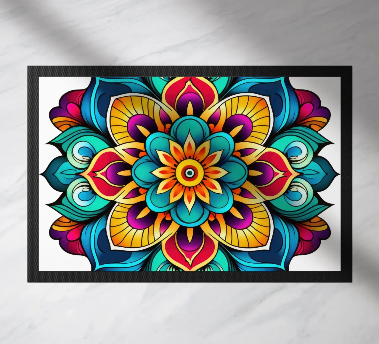 Mandala trilling deurmat van Spiritual Touch