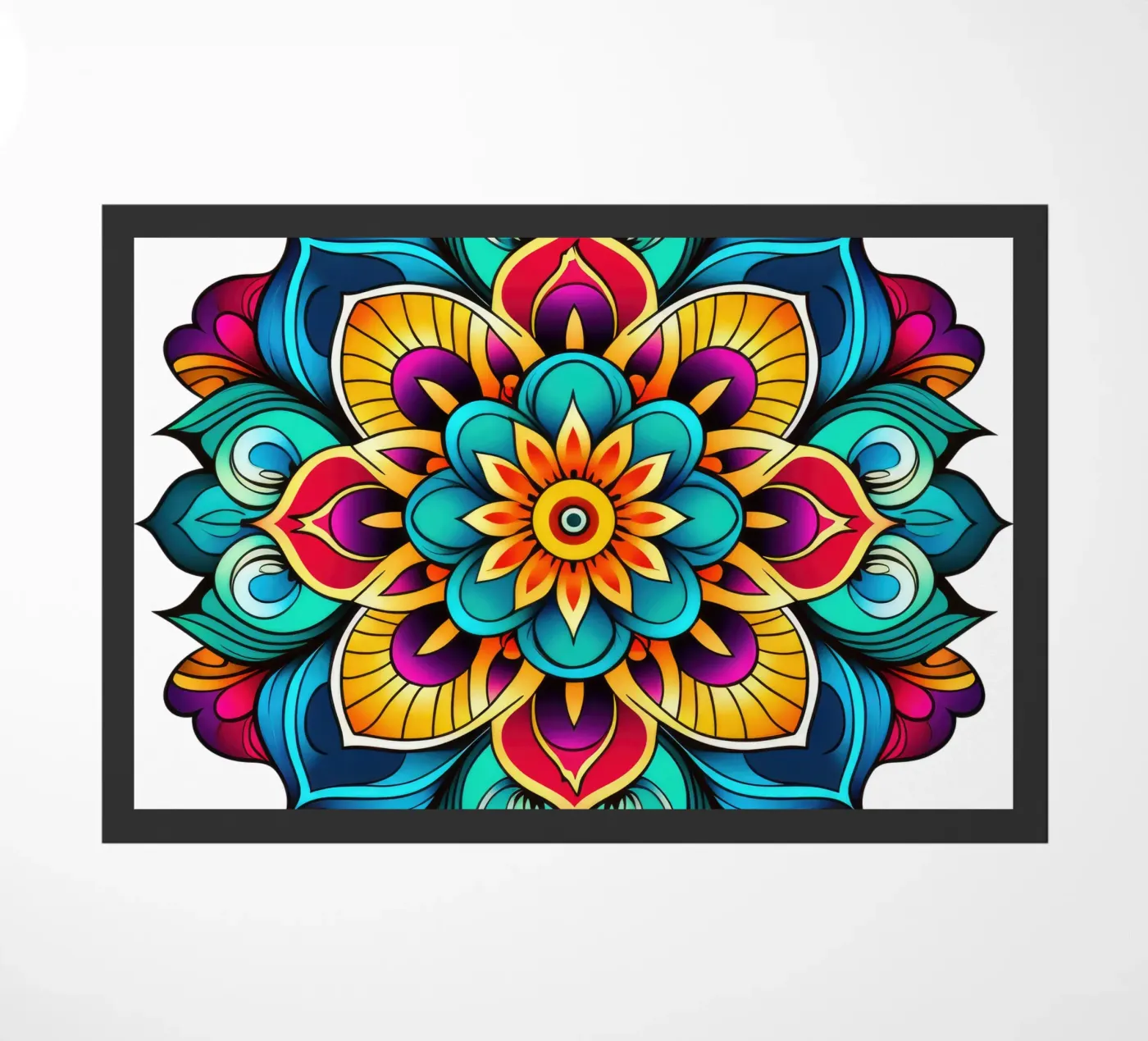 Mandala Vibrance deurmat van Spiritual Touch