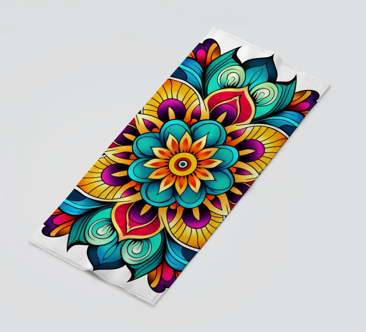 Mandala trilling strandhanddoek van Spiritual Touch