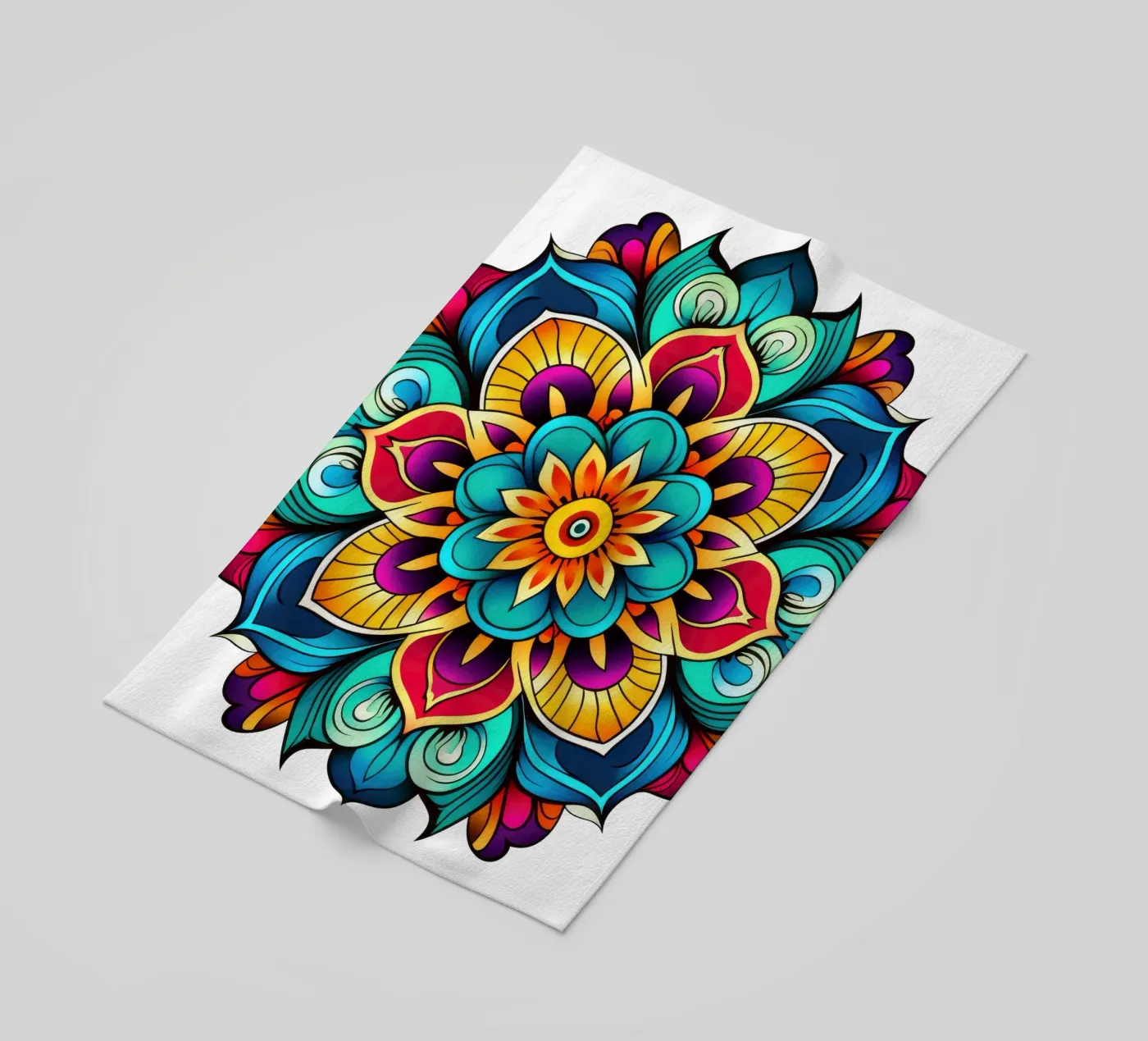 Mandala trilling strandhanddoek van Spiritual Touch